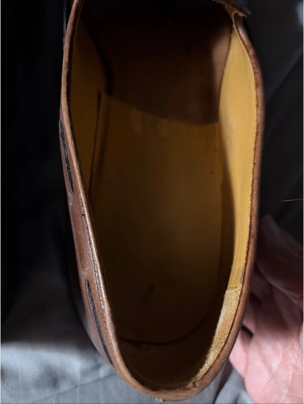 Brooks Brothers Brown Leather Tassel Loafers Size 10D
